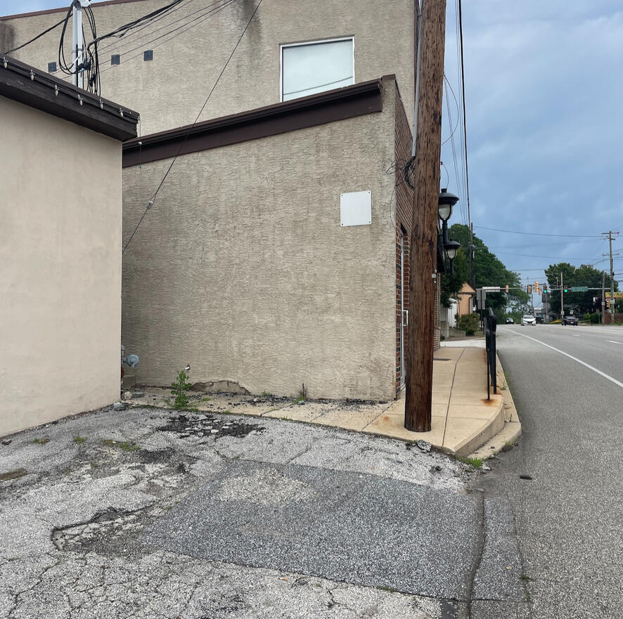Wall "before"